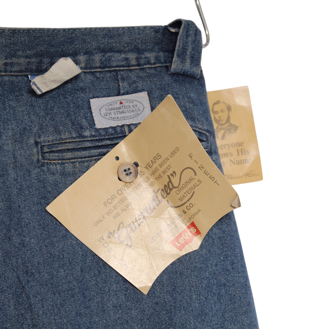Levi's Chino Jeans Denim W32 L34 Uomo Deadstock w/Tags