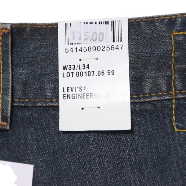 Levi's Engineered 0659 jeans denim W33 L34 unisex deadstock w/tags