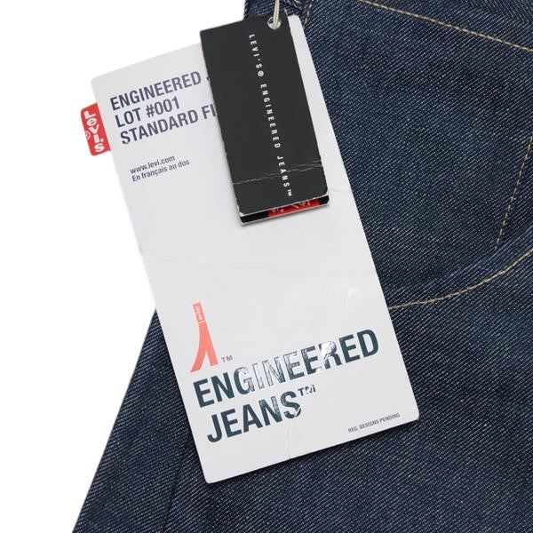 Levi's Engineered 0835 jeans denim W30 L34 unisex deadstock w/tags