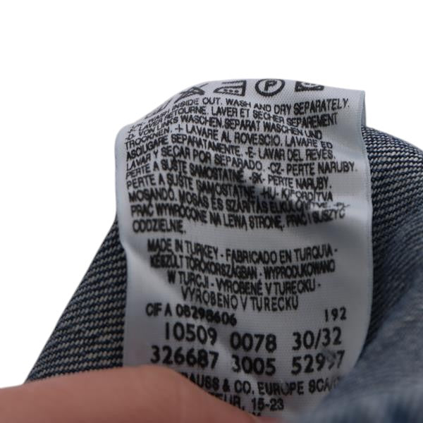 Levi's Engineered 509 jeans denim W30 L32 uomo