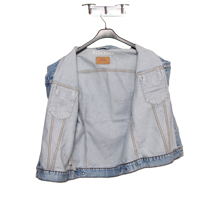 Levi's Gilet di Jeans Custom Denim Taglia L Unisex