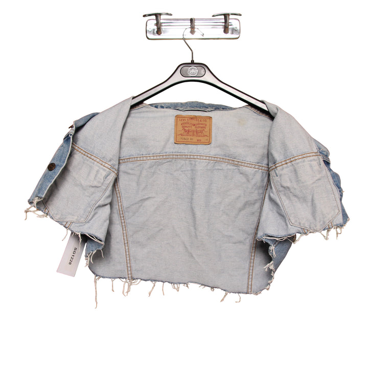 Levi's Gilet di Jeans Denim Taglia M Unisex