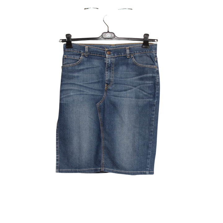 Levi's Gonna di Jeans Denim Taglia L Donna