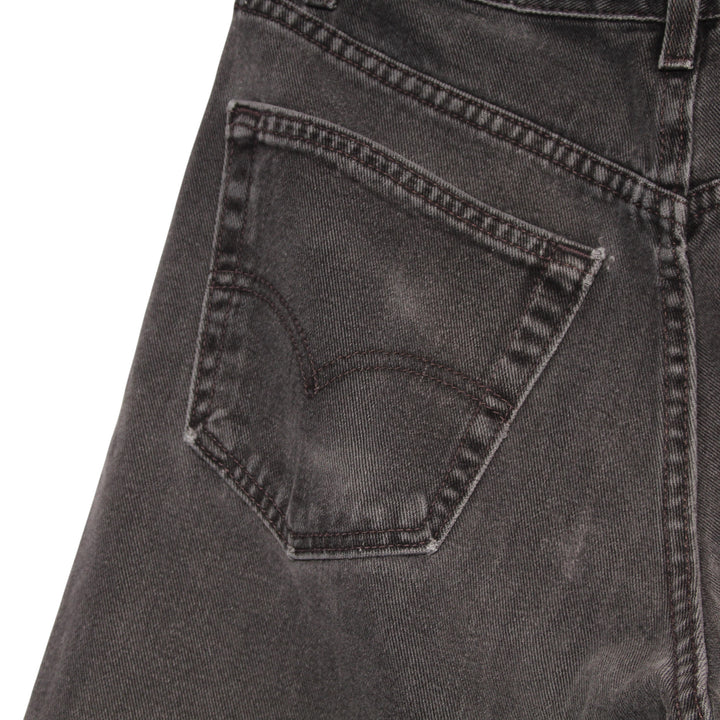 Levi's Jeans Nero W32 L36 Uomo Made in USA