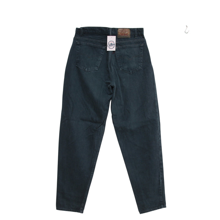 Levi's Jeans Vintage Verde W34 L32 Uomo Made in USA