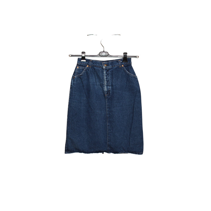 Levi's Orange Tab 852 0217 Gonna di Jeans Denim W32 Donna
