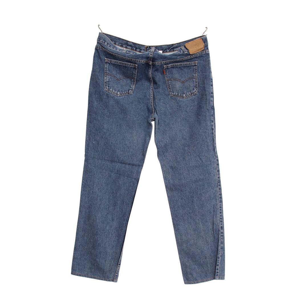 Levi's Relaxed Fit Orange Tab Jeans Denim W42/44 Uomo