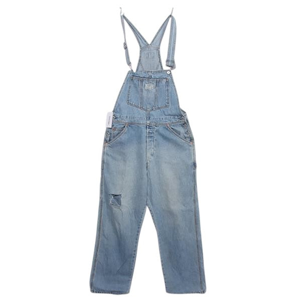 Levi's White Tab salopette di jeans denim taglia XL uomo