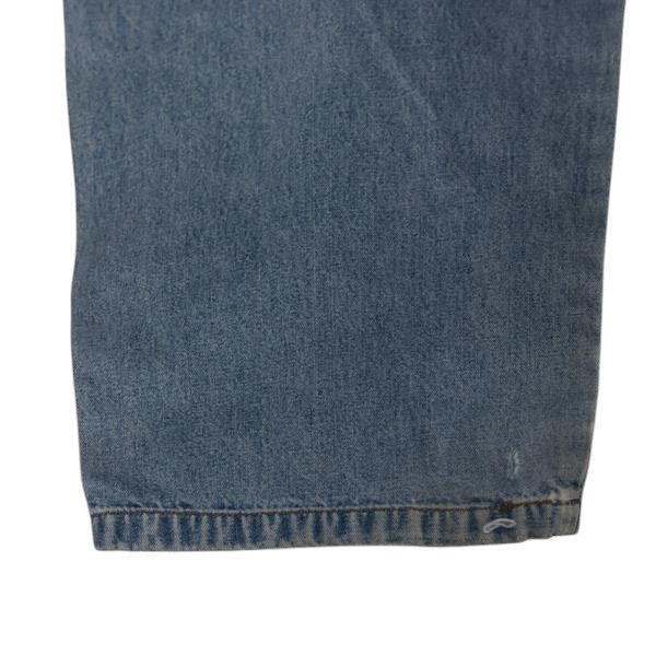 Levi's White Tab salopette di jeans denim taglia XL uomo