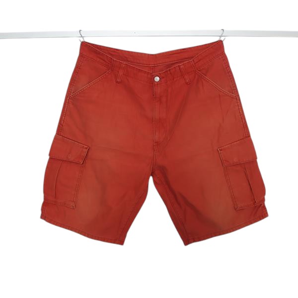 Levi's bermuda cargo rosso W38 uomo