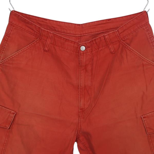 Levi's bermuda cargo rosso W38 uomo