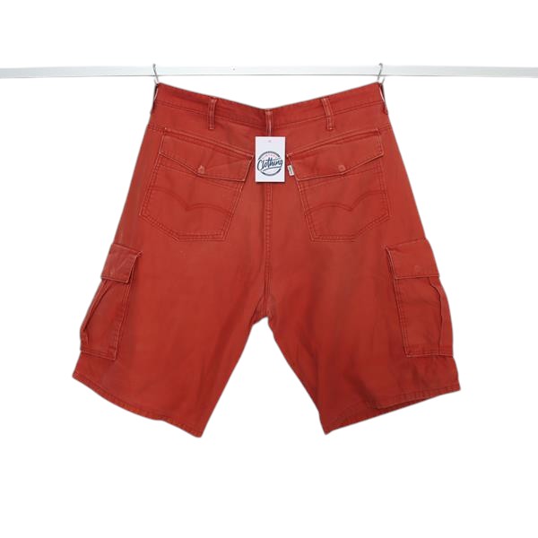 Levi's bermuda cargo rosso W38 uomo