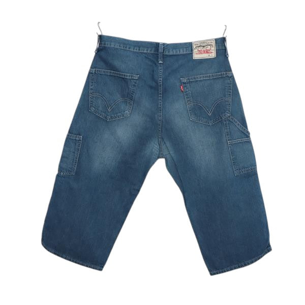 Levi's jeans bermuda work denim W34 uomo