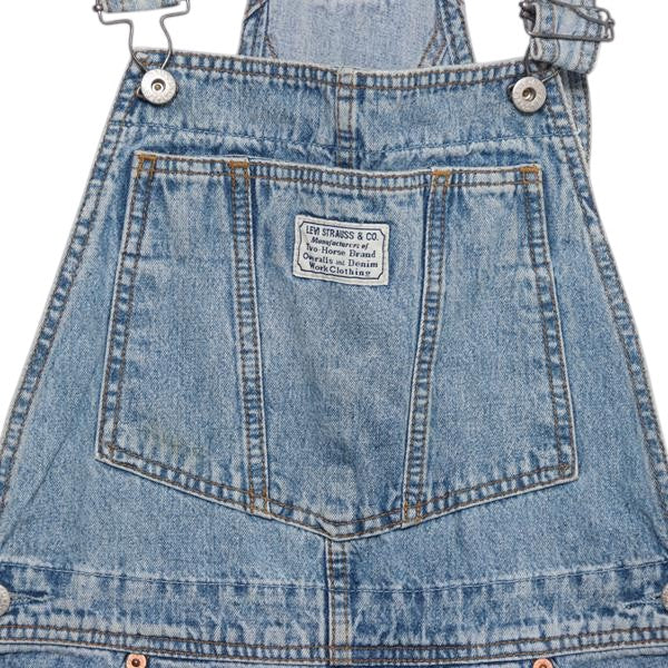 Levi's salopette di jeans denim taglia M unisex