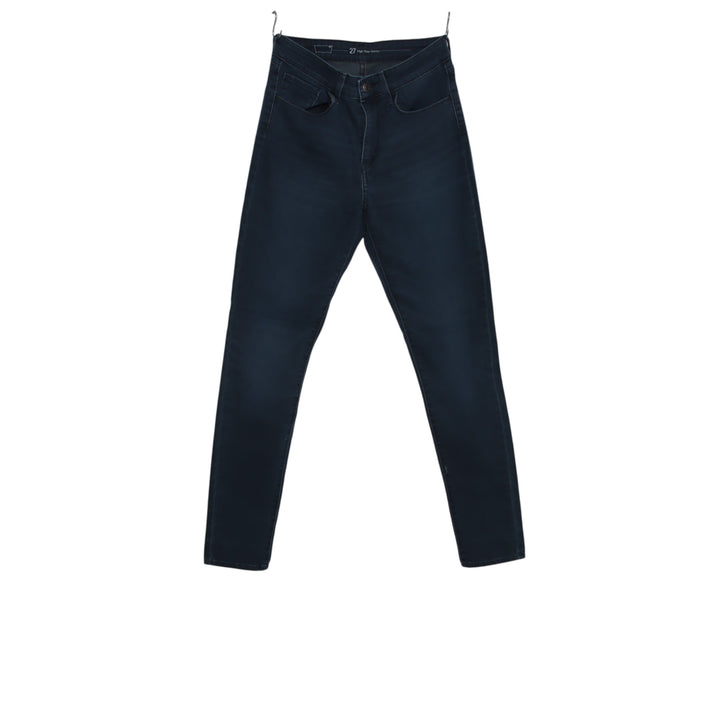 Levi's hight rise skinny W27 L32 jeans in denim blu da donna