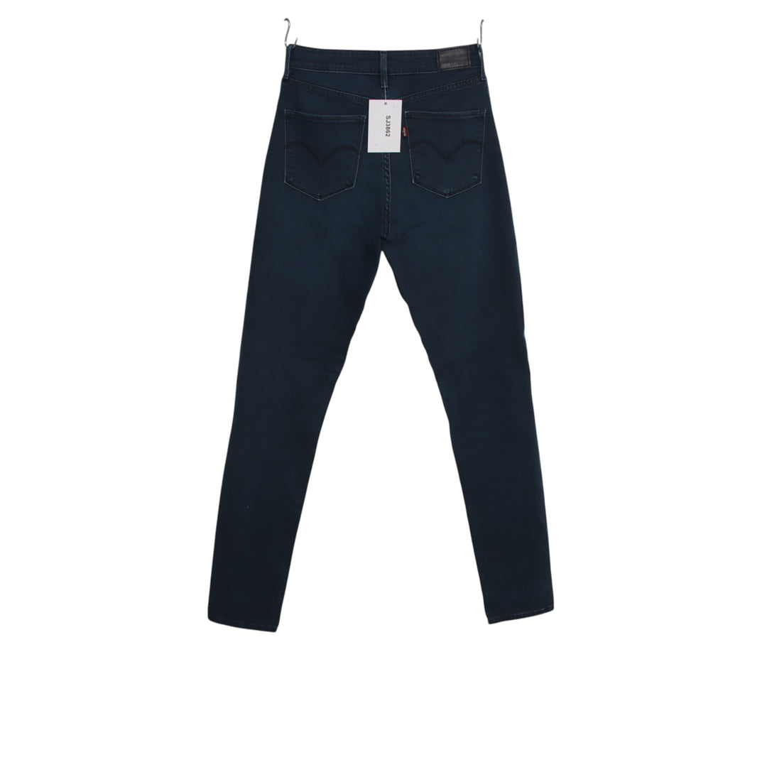 Levi's hight rise skinny W27 L32 jeans in denim blu da donna