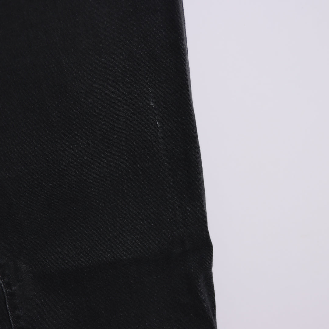 Levi's mid rise skinny W29 jeans in denim nero da donna