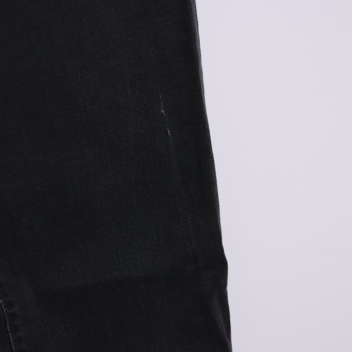 Levi's mid rise skinny W29 jeans in denim nero da donna