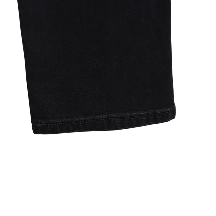 Levi's mid rise skinny W29 jeans in denim nero da donna