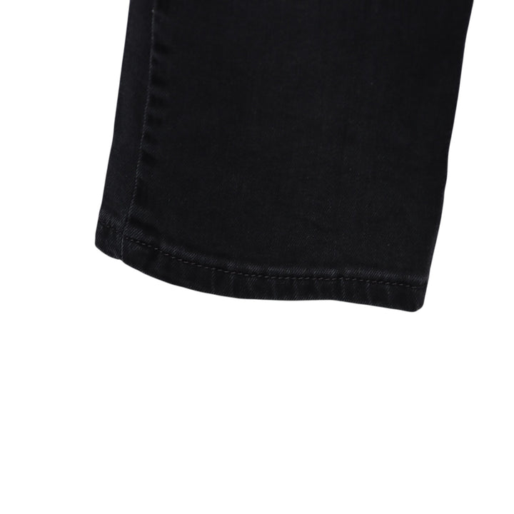 Levi's mid rise skinny W29 jeans in denim nero da donna