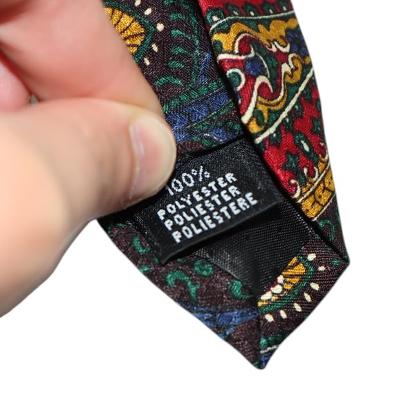 Looney Tones cravatta multicolore con fantasia in poliestere uomo