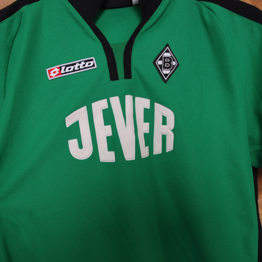 Lotto Borussia Monchemblach Maglia da Calcio Vintage Verde Taglia S Uomo