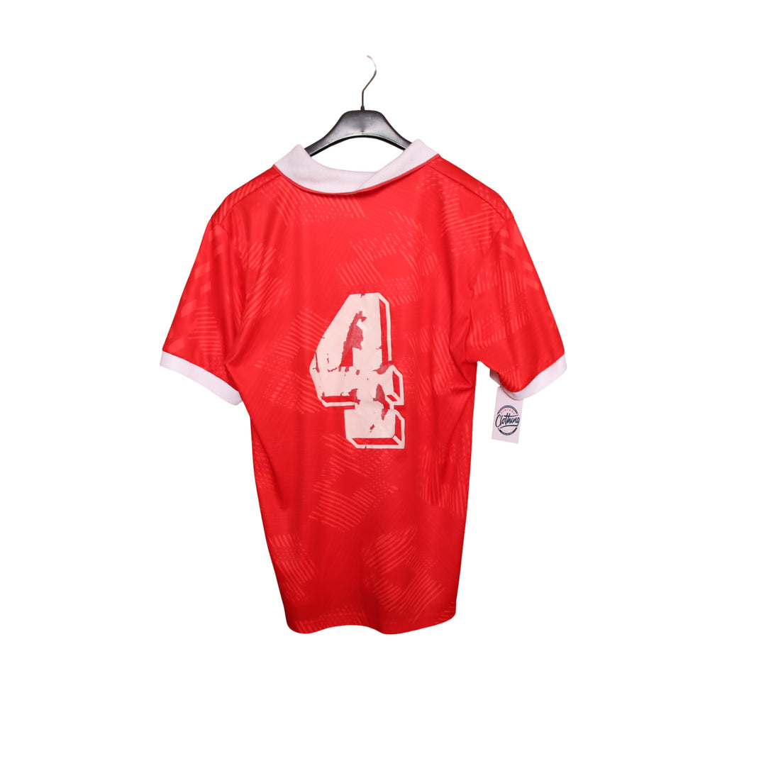 Lotto Nazionale Svizzera Maglia da Calcio Vintage Rossa Taglia L