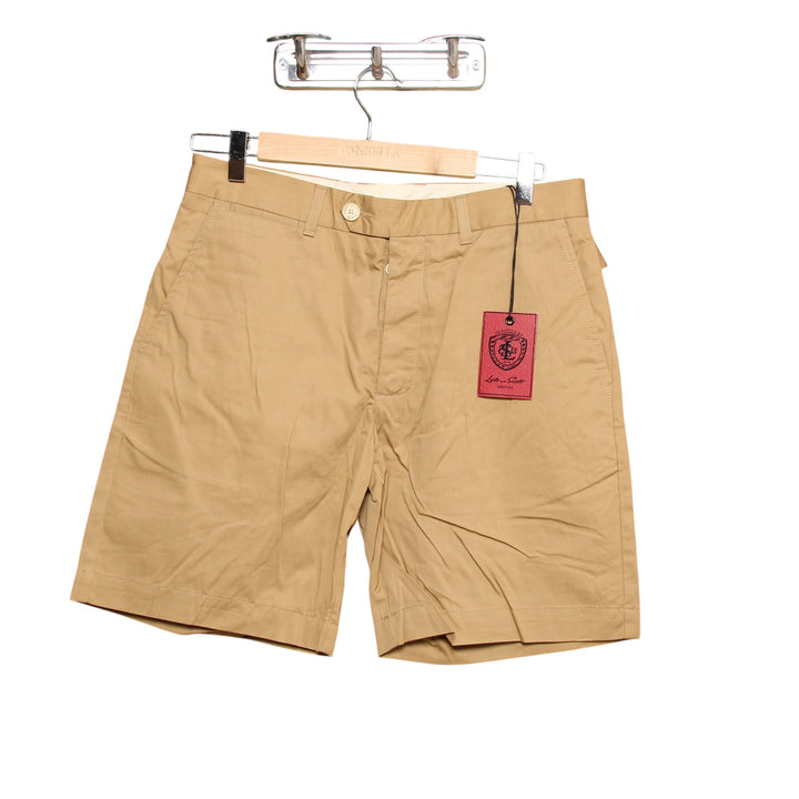 Lyle and Scott Bermuda Beige W32 Uomo Deadstock w/Tags