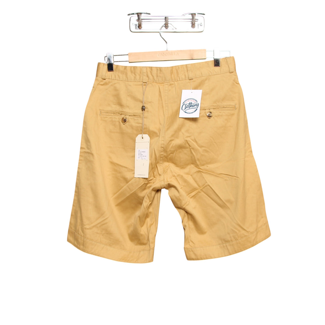 Lyle and Scott Bermuda Beige W32 Uomo Deadstock w/Tags
