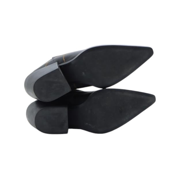 MNM stivali western bianco e nero in pelle numero 41 donna