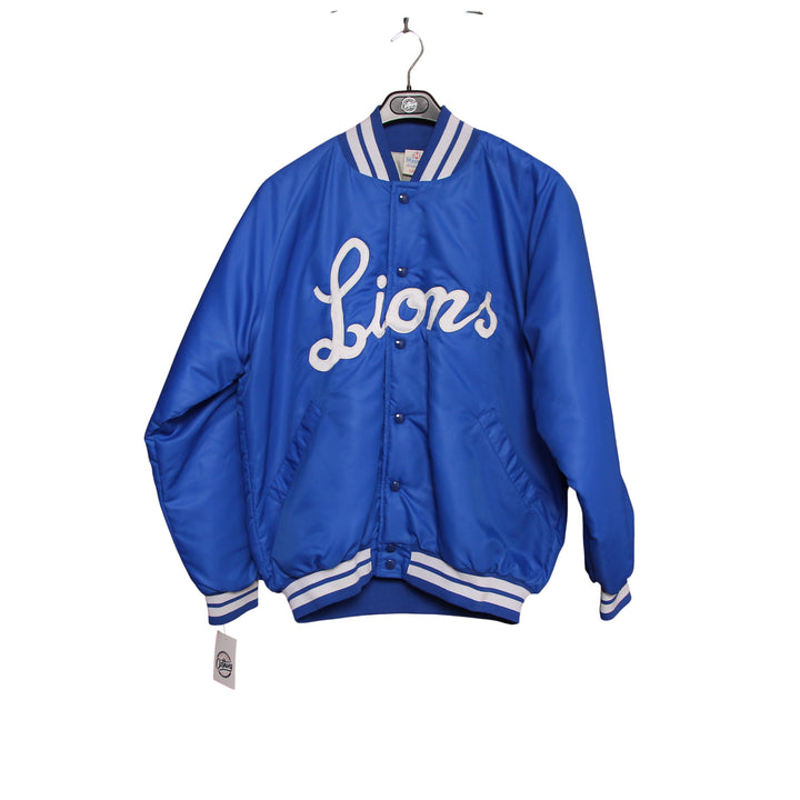 Macron Varsity Jacket Blu Taglia L Unisex