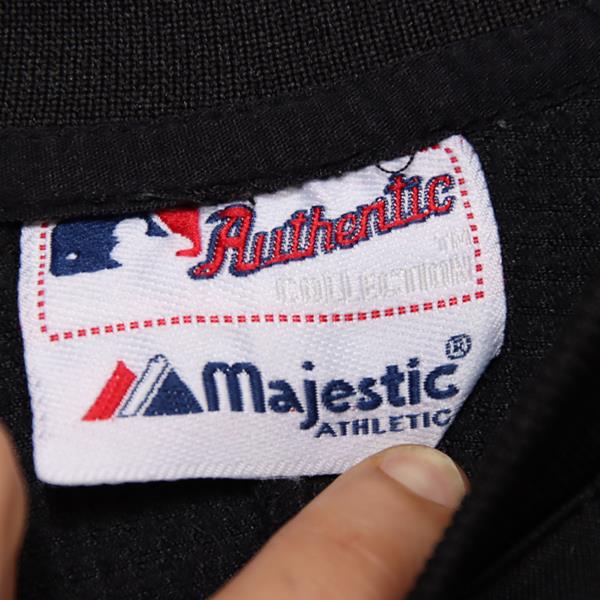 Majestic MLB Philadelphia Phillies felpa nera taglia L uomo