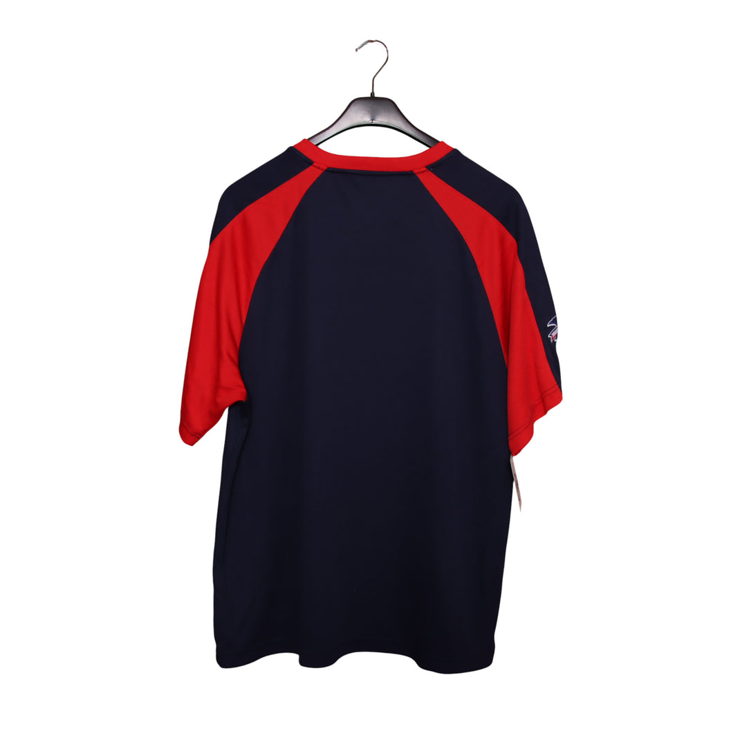 Majestic Athletic T-Shirt Boston Red Sox Blu e Rossa Taglia XL Uomo