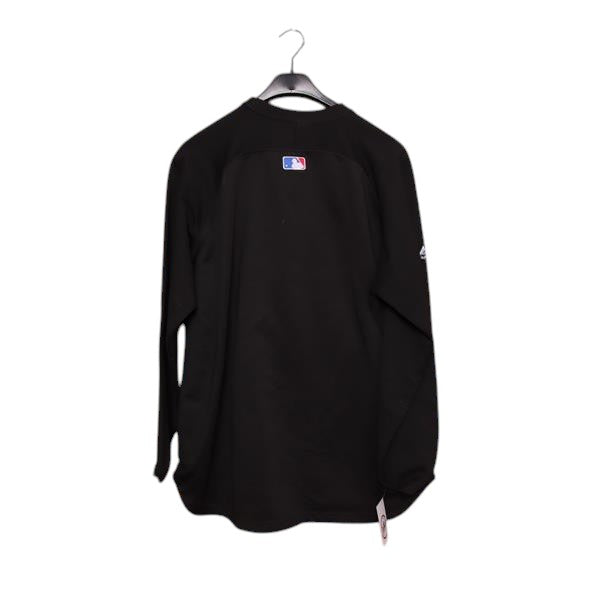 Majestic MLB Philadelphia Phillies felpa nera taglia L uomo