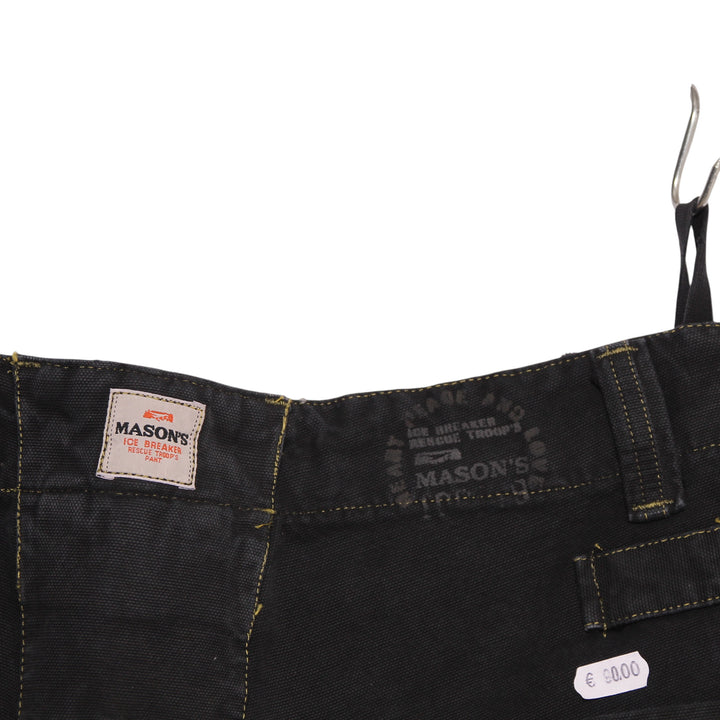 Mason's Bermuda Nero Taglia 54 Uomo Deadstock