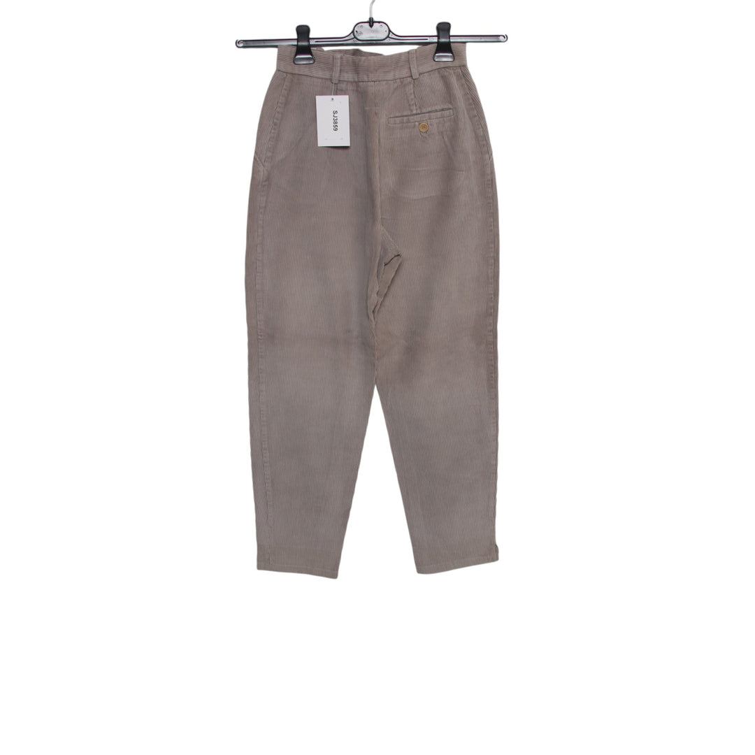 Max Mara Weekend W26 jeans in velluto beige da donna