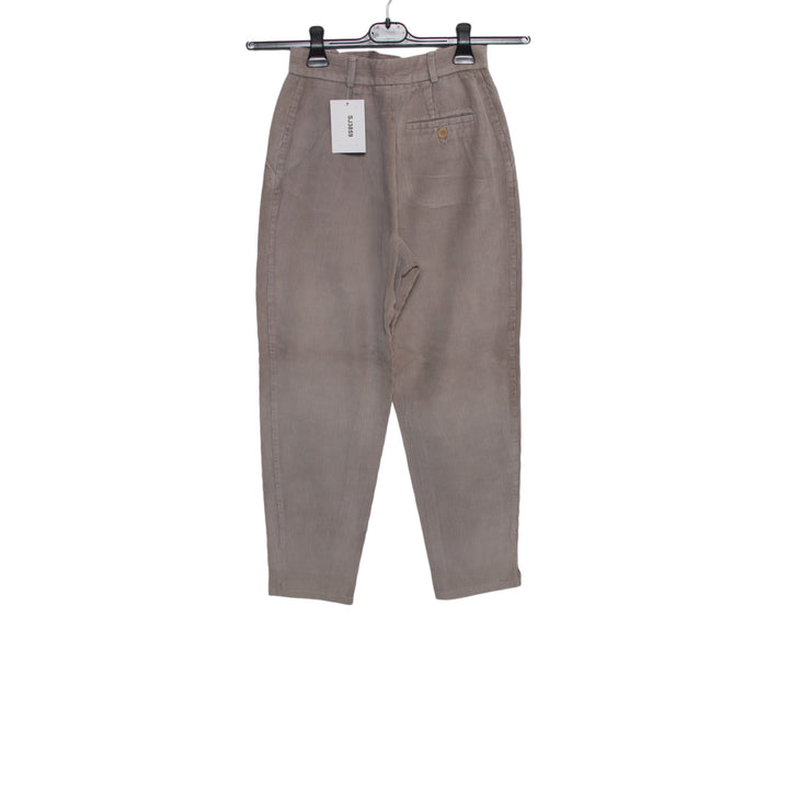 Max Mara Weekend W26 jeans in velluto beige da donna