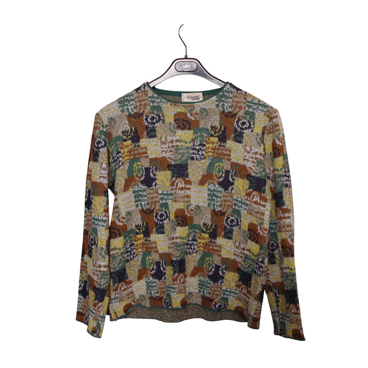 Missoni Sport Maglione Vintage Multicolore Taglia 42 Unisex