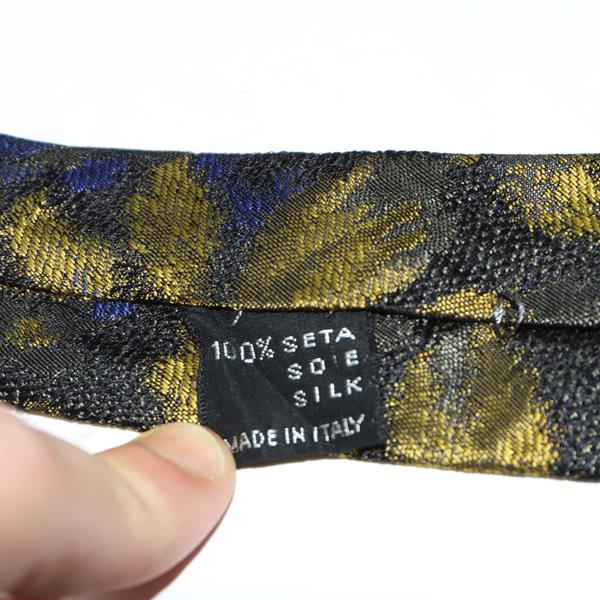 Missoni cravatta multicolore con fantasia in seta uomo