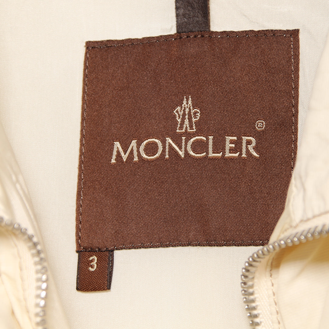 Moncler Giacca Bianco Taglia 46 Donna