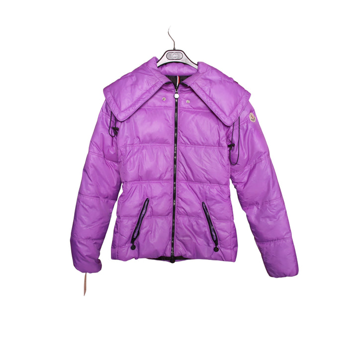 Moncler Giubbotto Viola Taglia XL Donna