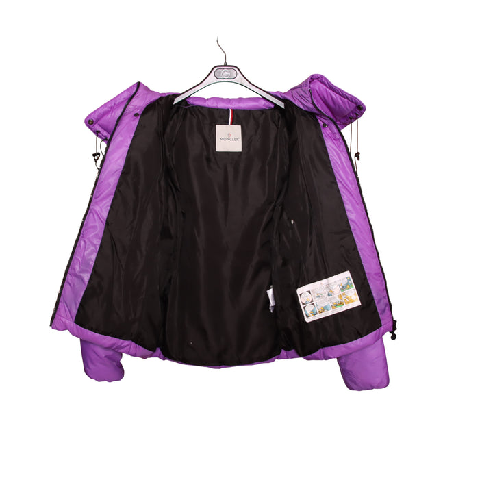 Moncler Giubbotto Viola Taglia XL Donna