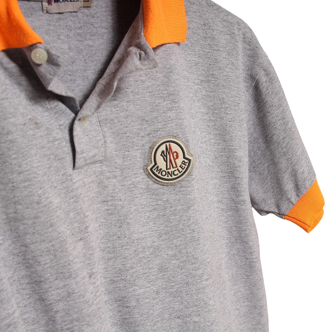 Moncler Polo Grigia Taglia L Uomo