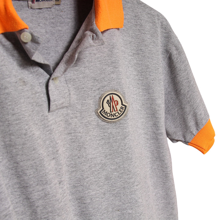 Moncler Polo Grigia Taglia L Uomo