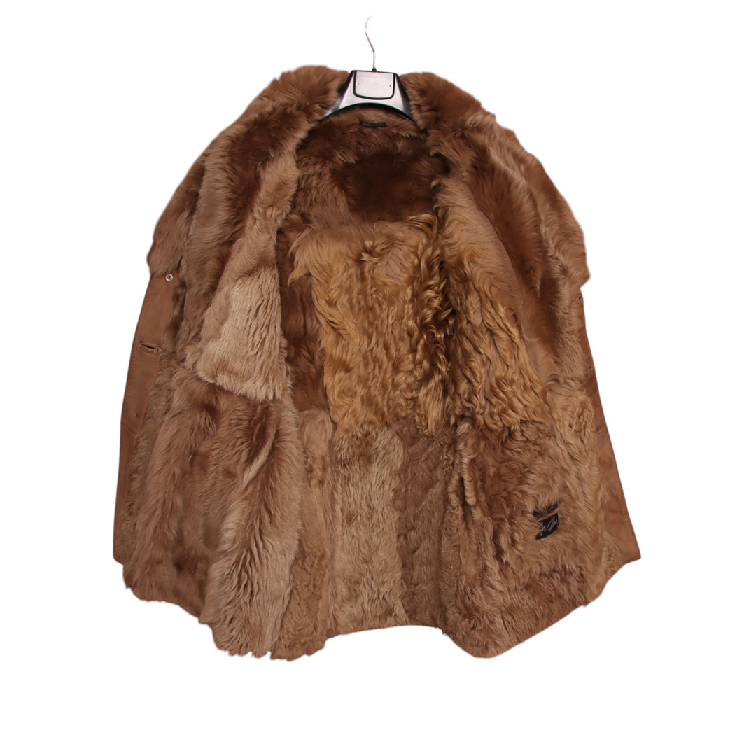 Montone vintage marrone taglia M donna