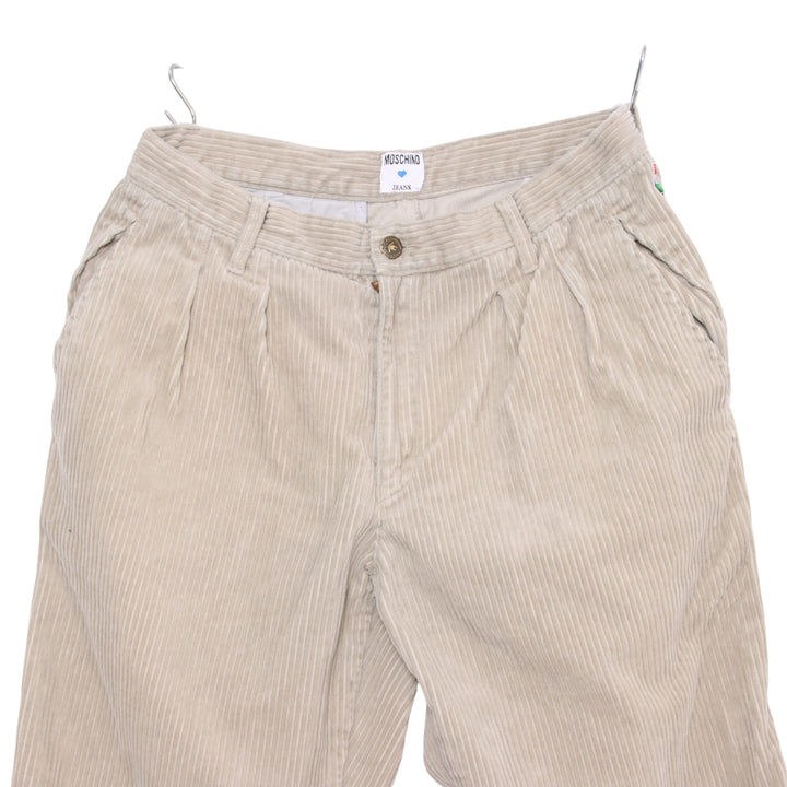 Moschino Jeans in Velluto Grigio Taglia 50 Uomo