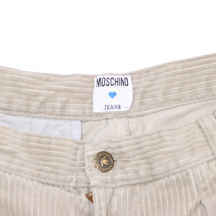 Moschino Jeans in Velluto Grigio Taglia 50 Uomo