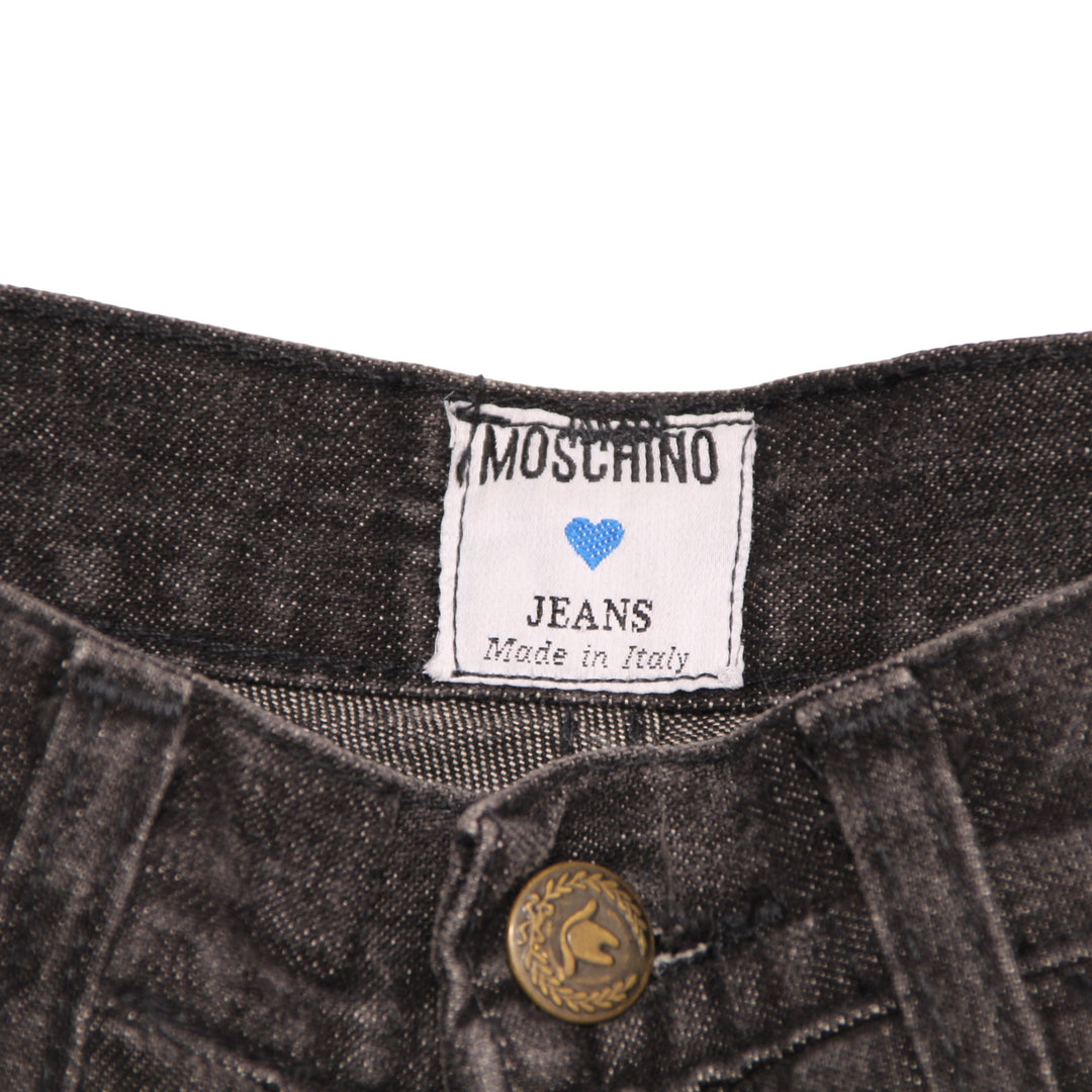 Moschino Mom Fit Jeans Vintage Denim W31 Donna