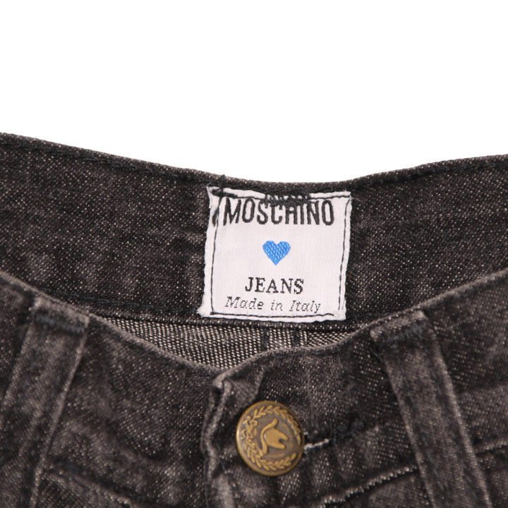 Moschino Mom Fit Jeans Vintage Denim W31 Donna