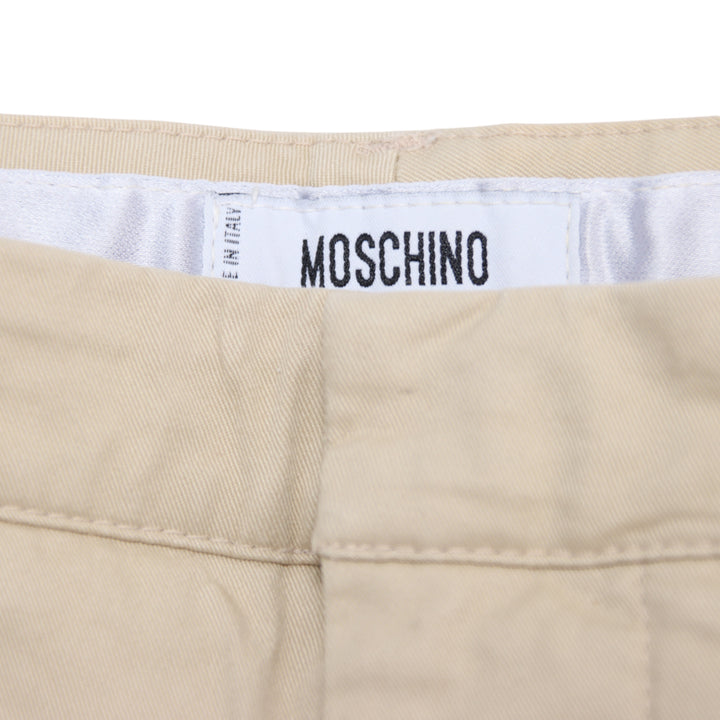 Moschino Regular Fit Jeans Beige Taglia 50 Donna